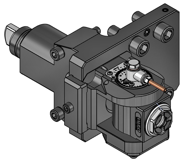 Wto APT-40 Adjustable Angle Drill/milling Unit - For ER Collets ...