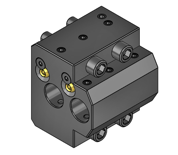 Wto APT40 TURRET Boring bar holder, double