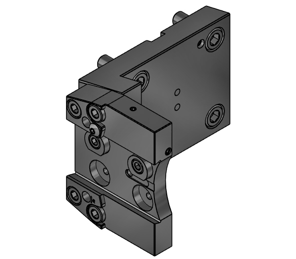 Wto BMT-40 Cut-off holder, adjustable External coolant supply Parting ...