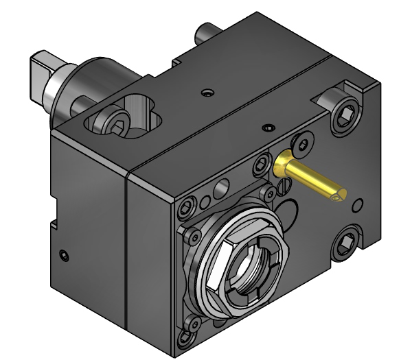 Wto BMT-40 OD Drill/milling Unit, Offset - For ER Collets DIN 6499B ...