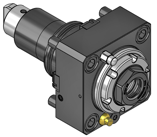 Wto BMT-55 Straight Drill/milling Unit - For ER Collets DIN 6499B ...